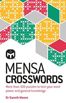 portada Mensa Crosswords: Test Your Word Power With More Than 100 Puzzles (en Inglés)