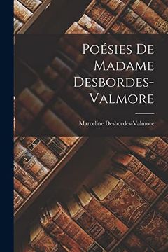 portada Poésies de Madame Desbordes-Valmore (en Francés)