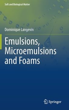 portada Emulsions, Microemulsions and Foams (en Inglés)