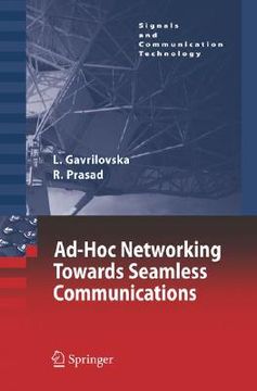 portada Ad-Hoc Networking Towards Seamless Communications (en Inglés)