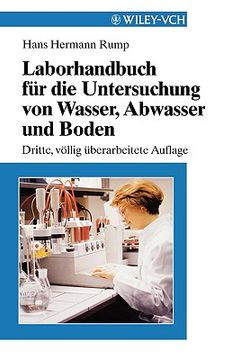 portada laborhandbuch fur die untersuchung von wasser, abwasser und boden (in German)