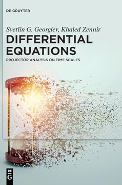 portada Differential Equations: Projector Analysis on Time Scales (in English)