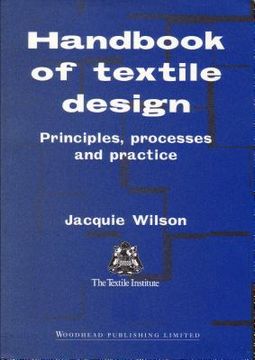 portada handbook of textile design (en Inglés)
