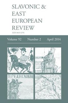 portada Slavonic & East European Review (92: 2) April 2014