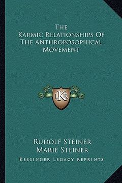 portada the karmic relationships of the anthroposophical movement (in English)