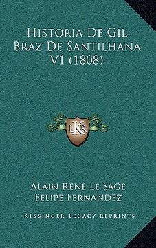 portada Historia De Gil Braz De Santilhana V1 (1808)