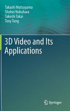 portada 3d video and its applications (en Inglés)