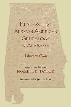 portada researching african american genealogy in alabama