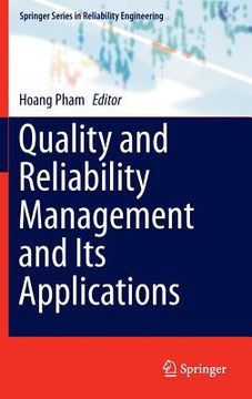 portada Quality and Reliability Management and Its Applications (en Inglés)
