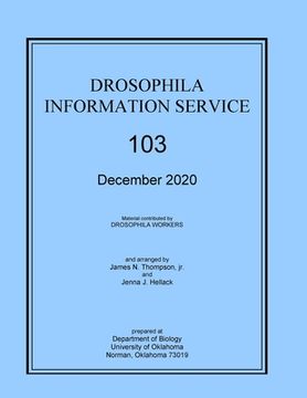 portada Drosophila Information Service 103 (en Inglés)