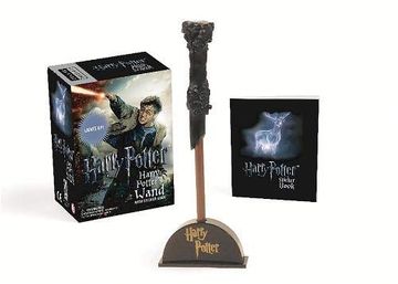portada Harry Potter Wizard's Wand With Sticker Book: Lights up! (Mixed Media Product) (in English)