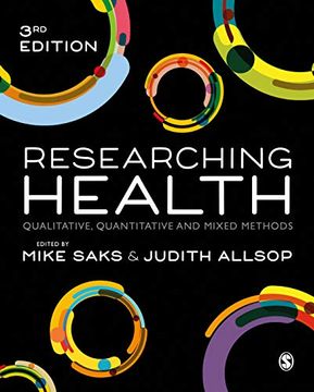 portada Researching Health: Qualitative, Quantitative and Mixed Methods (en Inglés)