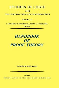 portada handbook of proof theory (in English)
