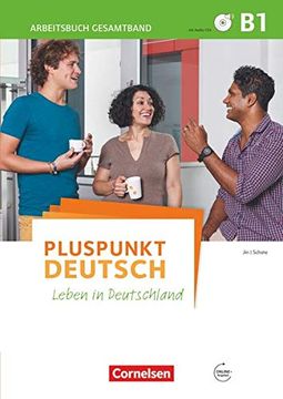 portada Pluspunkt Deutsch - Leben in Deutschland: B1: Gesamtband - Arbeitsbuch mit cds und Lösungsbeileger (en Alemán)