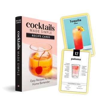 portada Cocktails Made Simple Recipe Cards (en Inglés)