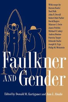 portada faulkner and gender (en Inglés)