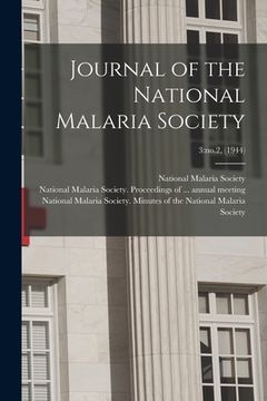 portada Journal of the National Malaria Society; 3: no.2, (1944)