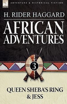 portada african adventures: 3-queen sheba's ring & jess (en Inglés)