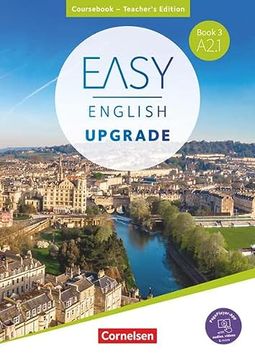 portada Easy English Upgrade - Englisch für Erwachsene - Book 3: A2. 1: Coursebook - Teacher's Edition - Inkl. Pageplayer-App