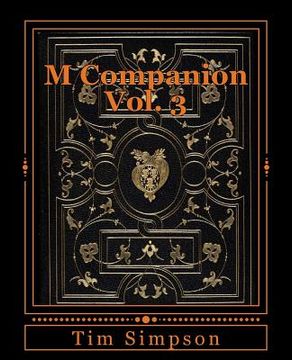 portada M Companion Vol. 3: Volume 3 (in English)