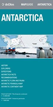 portada Antarctica, Laminated Map-Guide. Escale 1: 12. 000. 000. De Dios Editores. 