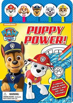 portada Paw Patrol: Puppy Power! (Pencil Toppers) 