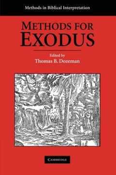 portada Methods for Exodus Paperback (Methods in Biblical Interpretation) (en Inglés)
