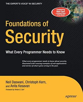 portada Foundations of Security: What Every Programmer Needs to Know (Expert's Voice) 