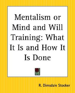 portada mentalism or mind and will training: what it is and how it is done