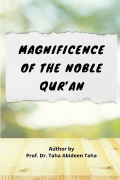 portada Magnificence of the Noble Qur'an (in English)