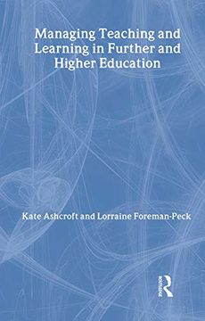 portada Managing Teaching and Learning in Further and Higher Education