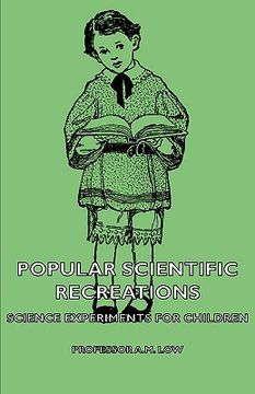 portada popular scientific recreations - science experiments for children