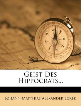 portada Geist Des Hippocrats... (en Alemán)