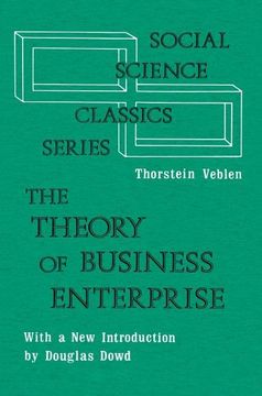 portada The Theory of Business Enterprise (en Inglés)