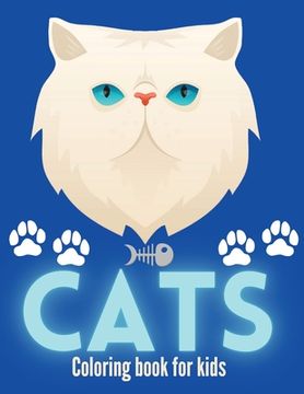 portada Cats Coloring Book For Kids (en Inglés)