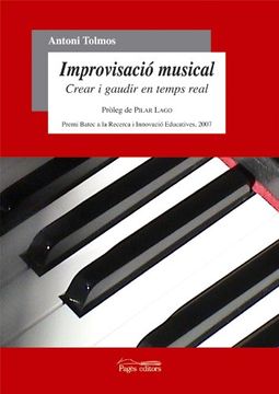 portada Improvisació musical: Crear i gaudir en temps real (Sèrie Estudis)