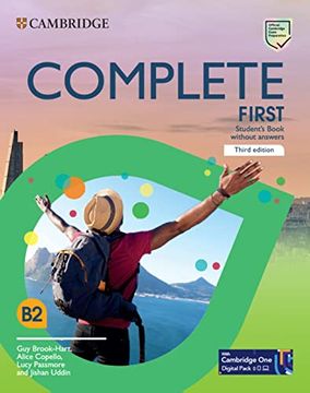 portada Complete First. Third Edition. Student's Book Without Answers: Third Edition. Student's Book Without Answers With Test and Train Class-Based, Online Practice and Enhanced Ebook