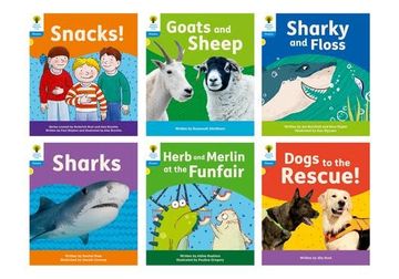 portada Oxford Reading Tree: Floppy's Phonics Decoding Practice: Oxford Level 3: Mixed Pack of 6 (Oxford Reading Tree: Floppy's Phonics Decoding Practice) (in English)