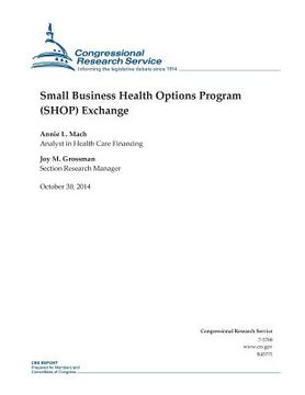 portada Small Business Health Options Program (SHOP) Exchange (en Inglés)