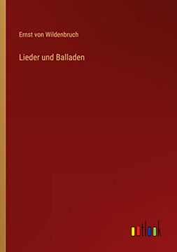 portada Lieder und Balladen (en Alemán)