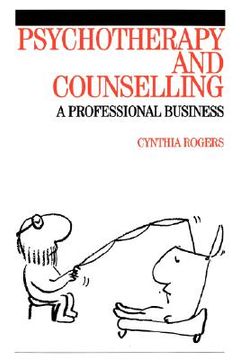 portada psychotherapy and counselling: a professional business (en Inglés)