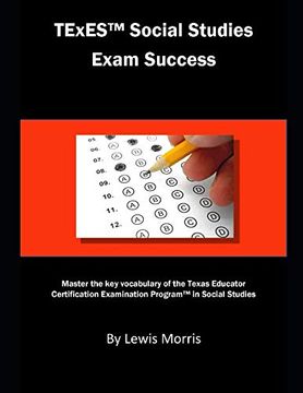 portada Texes Social Studies Exam Success: Master the key Vocabulary of the Texas Educator Certification Examination Program in Social Studies (in English)