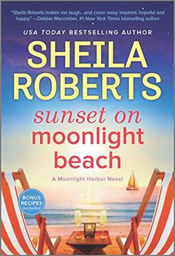 portada Sunset on Moonlight Beach: A Moonlight Harbor Novel: 5 (in English)