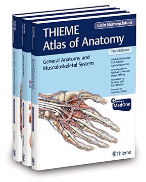 portada Thieme Atlas of Anatomy, Latin Nomenclature, Three Volume Set, Third Edition (en Inglés)