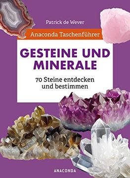 portada Anaconda Taschenführer Gesteine und Minerale. 70 Steine Entdecken und Bestimmen (en Alemán)