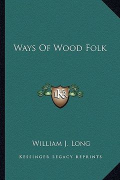 portada ways of wood folk (en Inglés)