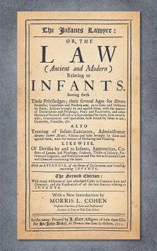 portada the infants lawyer (in English)
