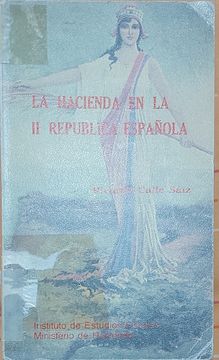 portada La Hacienda en la ii Republica Española. Volumen ii