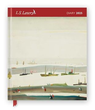 portada L. S. Lowry 2025 Desk Diary Planner - Week to View, Illustrated Throughout