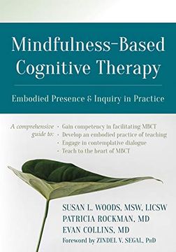 portada Mindfulness-Based Cognitive Therapy: Embodied Presence and Inquiry in Practice 
